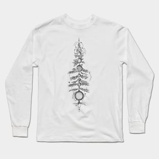 Tree and planets Long Sleeve T-Shirt